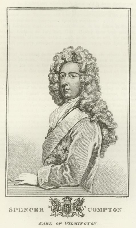 Spencer Compton, hrabě z Wilmingtonu od Godfrey Kneller