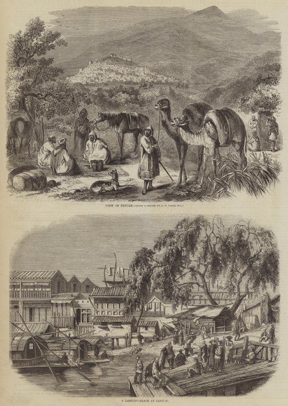 Čínské skici od Godfrey Thomas Vigne