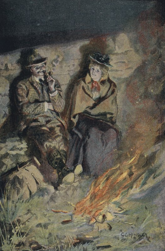 Noc na vodopádech od Godfrey C. Hindley