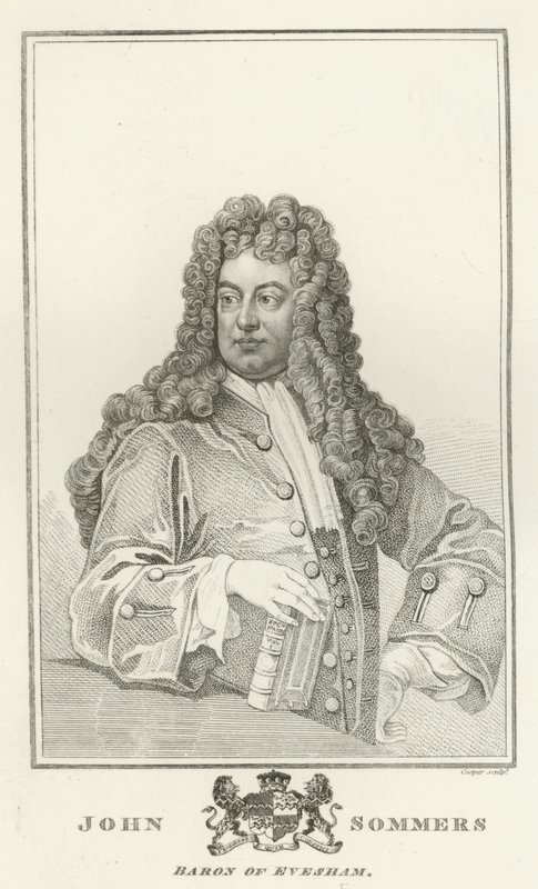John Sommers, baron z Eveshamu od Godfrey Kneller