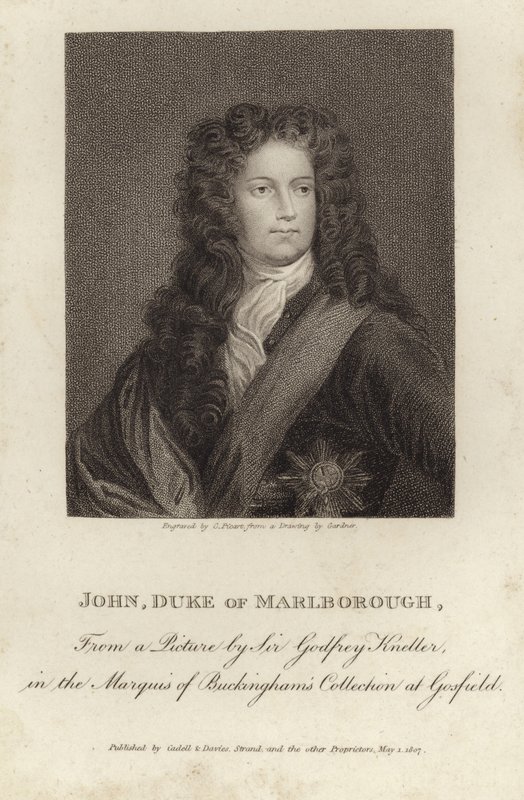 Portrét Johna Churchilla, vévody z Marlborough od Godfrey Kneller