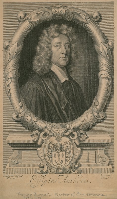 Portrét Thomase Burneta od Godfrey Kneller