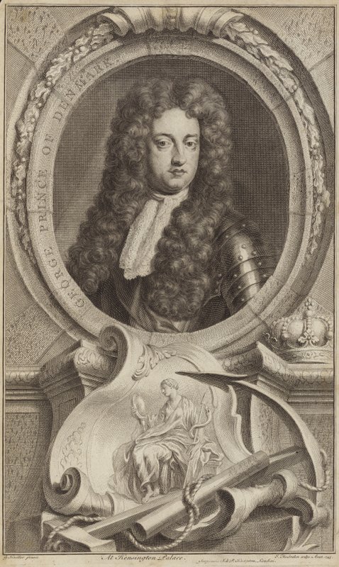 Princ George Dánský a Norský od Godfrey Kneller