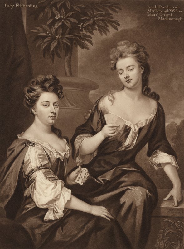 Sarah vévodkyně z Marlborough a lady Fitzhardingová od Godfrey Kneller
