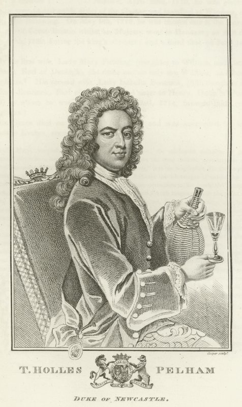 Thomas Holles Pelham, vévoda z Newcastlu od Godfrey Kneller