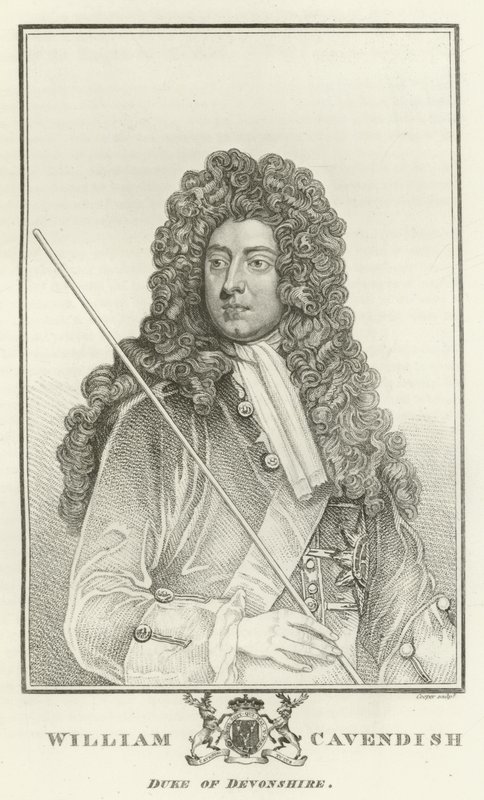 William Cavendish, vévoda z Devonshire od Godfrey Kneller