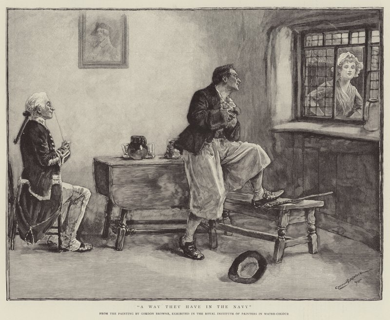 Způsob, který mají v námořnictvu od Gordon Frederick Browne