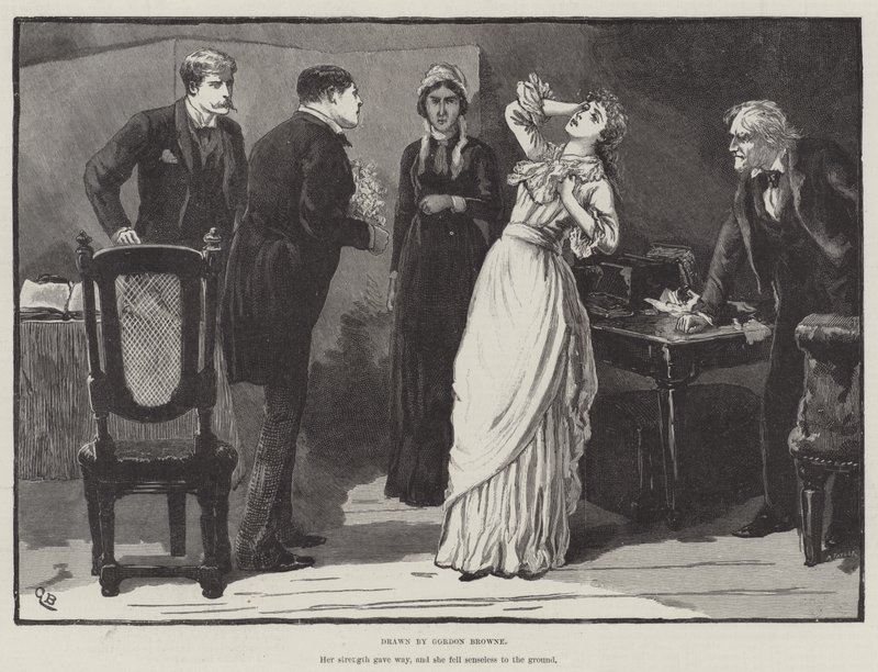 Lakomec Farebrother, od B L Farjeon od Gordon Frederick Browne