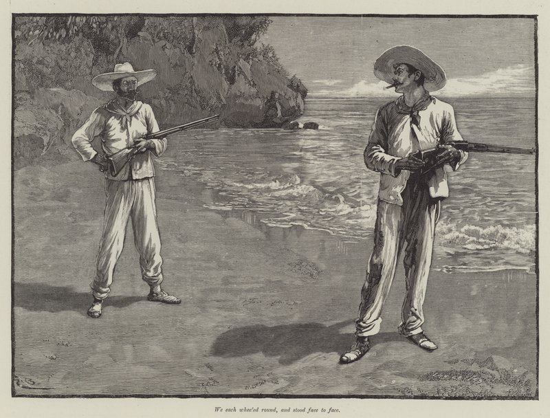 Uma neboli Pláž Falesa od Roberta Louise Stevensona od Gordon Frederick Browne