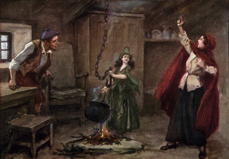 Ilustrace k Pohádce o kotli od Gordon Frederick after Browne