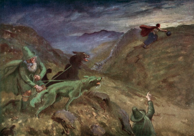 Ilustrace k Pohádce o kotli od Gordon Frederick after Browne