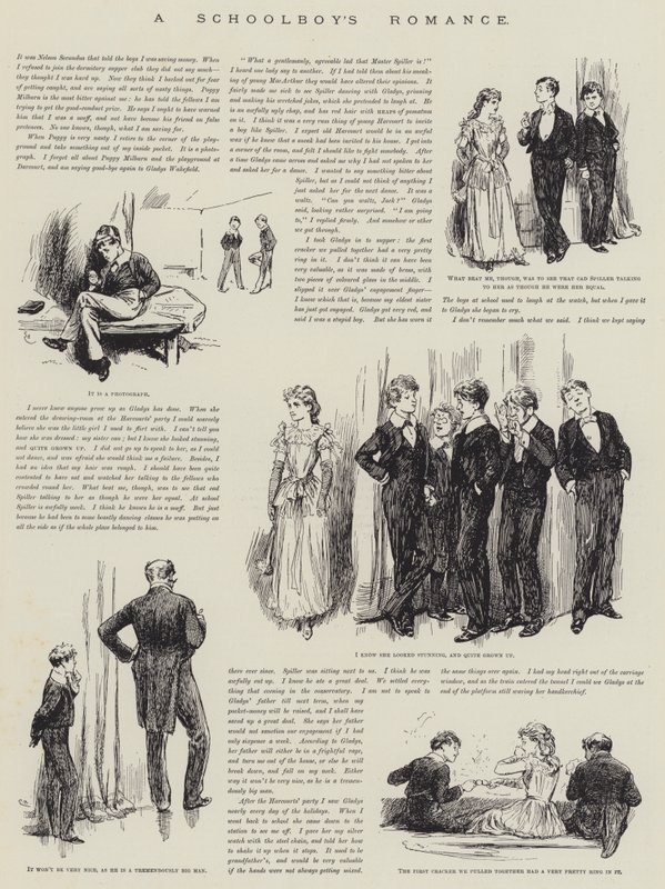 Školácká romance od Gordon Frederick Browne