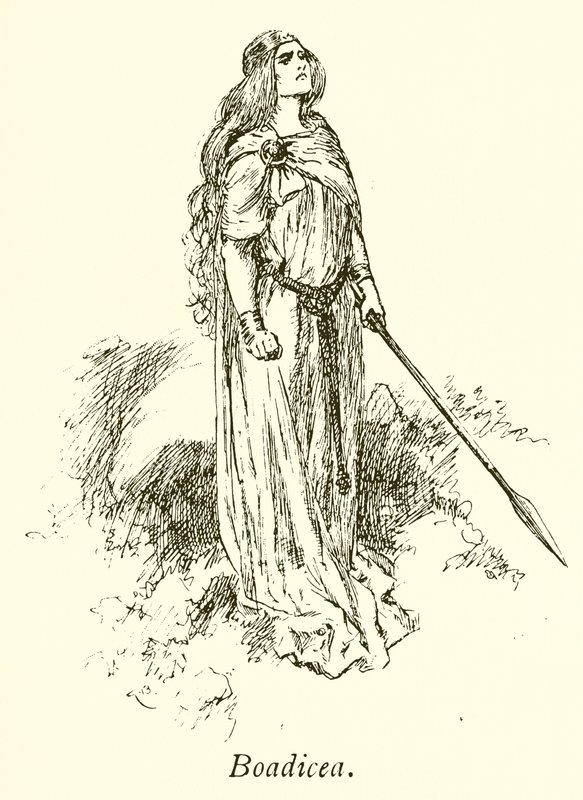 Boadicea od Gordon Frederick Browne