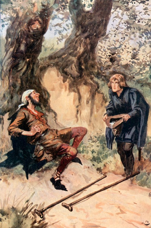 „Pojď, Bon Bec, u Tvých bílých žáber, nezapomněl jsem svůj obchod“ od Gordon Frederick Browne