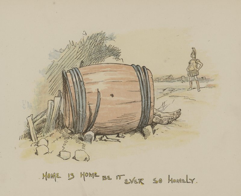 Home Is Home Be It Ever So Homely od Gordon Frederick Browne