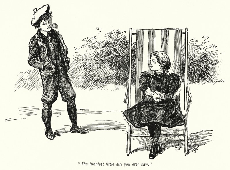 Ilustrace k Příběhu hledačů pokladů od E Nesbita (litho) od Gordon Frederick Browne