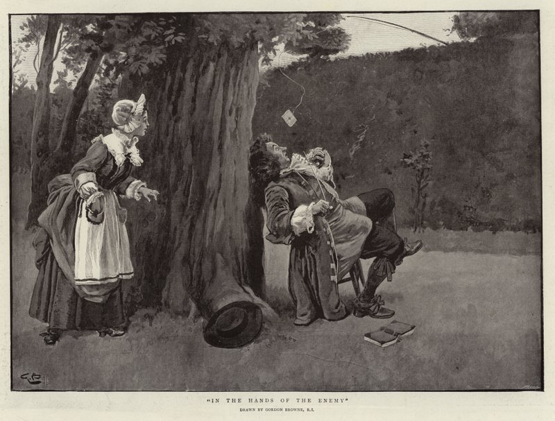 V rukou nepřítele od Gordon Frederick Browne