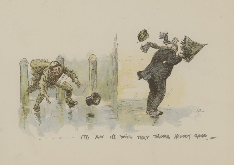 Jeho špatný vítr, který nefouká nikoho dobrého od Gordon Frederick Browne
