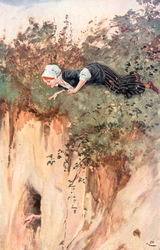 Margaret . . . Klouže svým tělem vpřed jako had od Gordon Frederick Browne