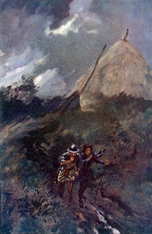 Nyní se plížili chvějící se do deště od Gordon Frederick Browne