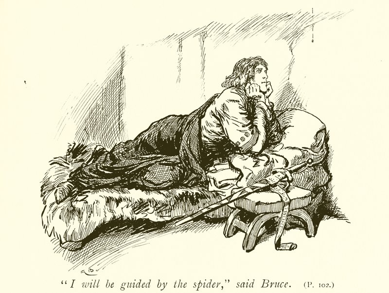 Robert Bruce a pavouk od Gordon Frederick Browne