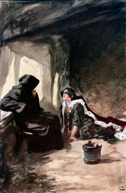 Pomalu zvedla hlavu a podívala se na něj přes svou masku od Gordon Frederick Browne
