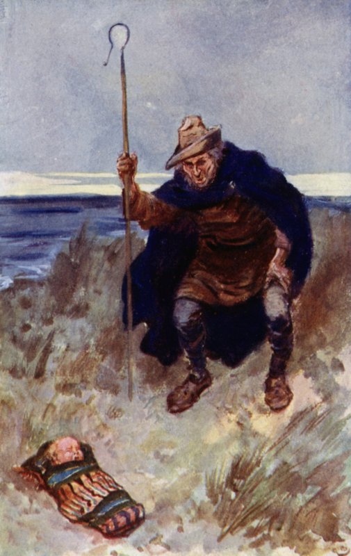 Opuštěné dítě našel pastýř od Gordon Frederick Browne
