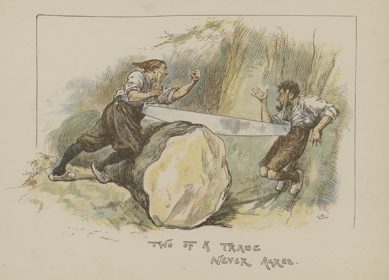 Dva Obchod Nikdy Nesouhlasí od Gordon Frederick Browne