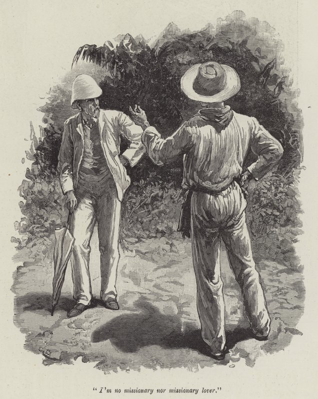 Uma neboli Pláž Falesa od Roberta Louise Stevensona od Gordon Frederick Browne