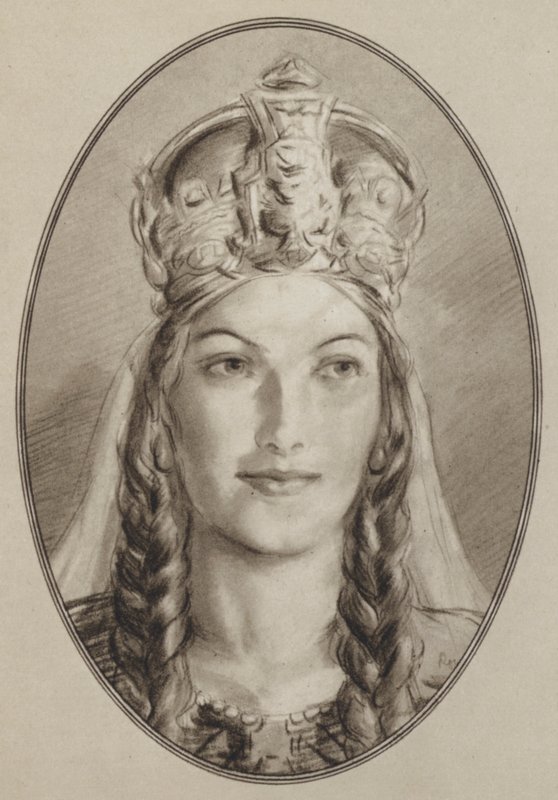 císařovna Theodora (litho) od Gordon Ross