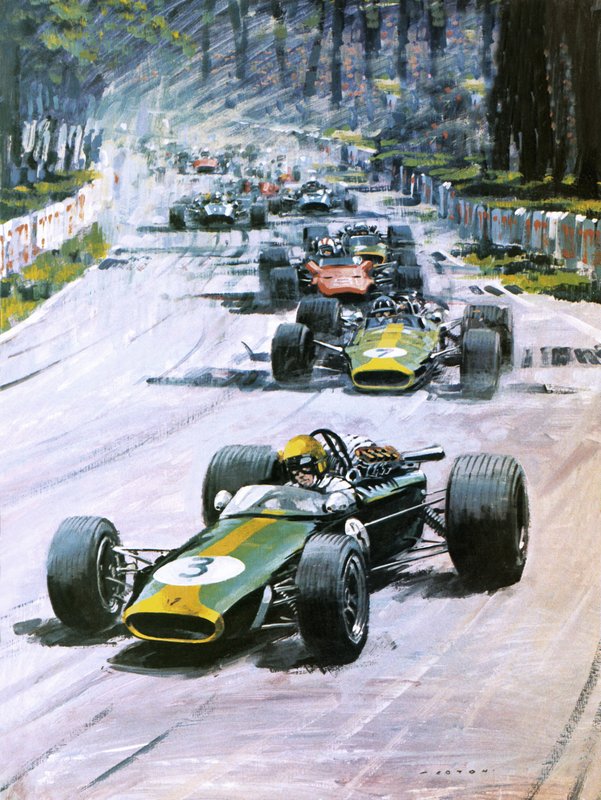 Grand Prix Francie 1967 od Graham Coton