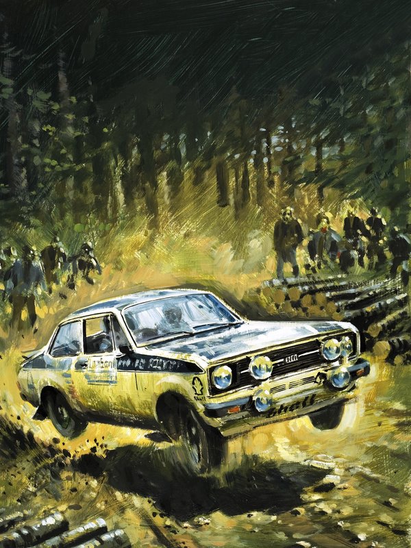 70 etap k úspěchu, příběh nejtěžší britské automobilové rallye od Graham Coton