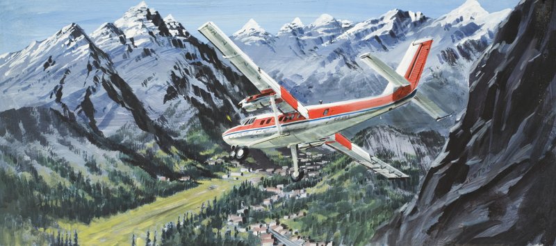 De Havilland Twin Otter (kvaš na papíře) od Graham Coton
