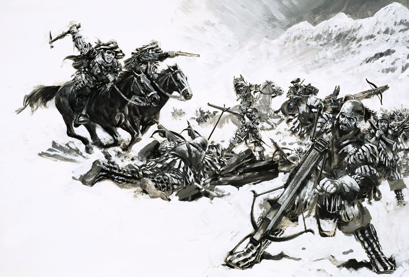 Giovanni de Medici vedl armádu zabijáků známou jako Černé bandy. od Graham Coton