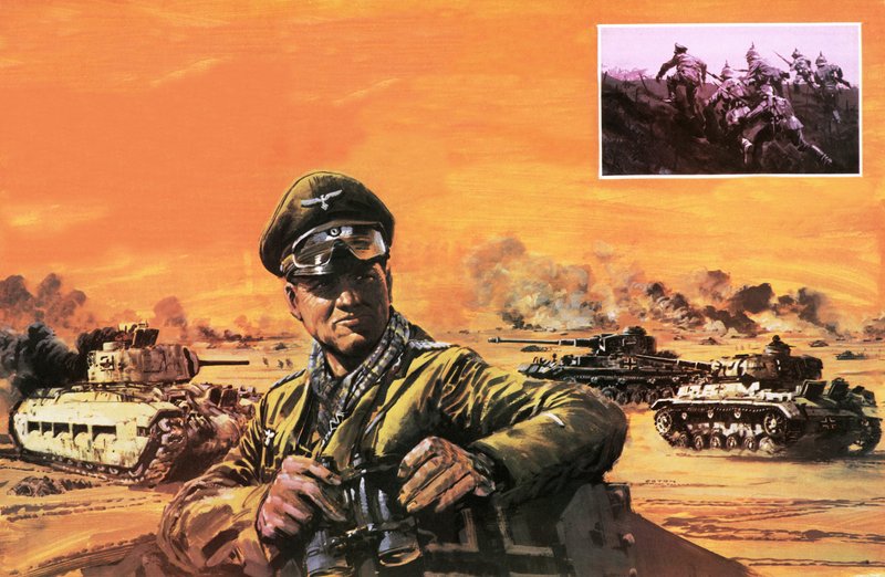 Rommel v severní Africe od Graham Coton