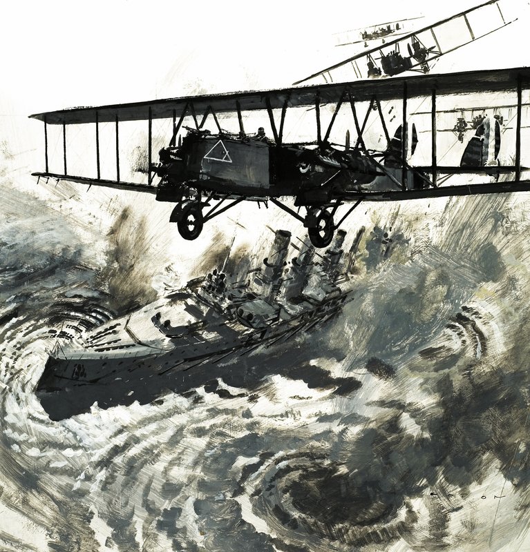 William Mitchell a bombardéry první světové války od Graham Coton