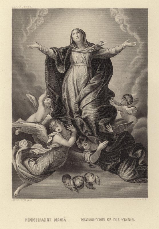 Nanebevzetí Panny Marie od Guido Reni
