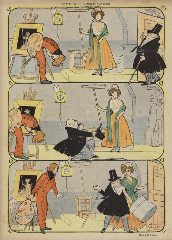 Ilustrace pro Le Rire od Guillaume Le Barrois dOrgeval