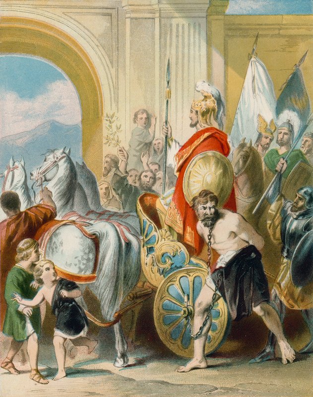 Triumf Emmanuela nad Diabolem od Gustav Bartsch