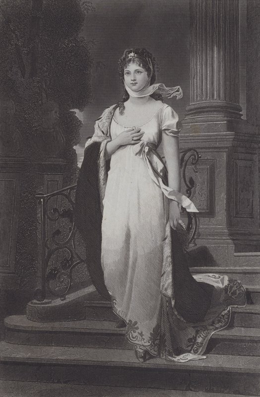 Louise, královna choť pruského krále Fridricha Viléma III od Gustav Karl Ludwig Richter