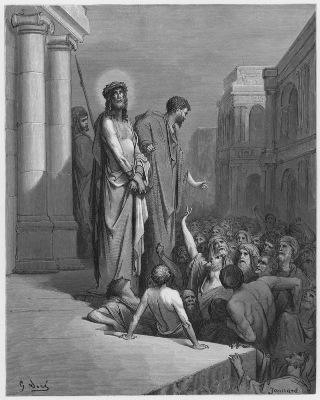 Gustave Dore Bible: Kristus představený lidem od Gustave Dore