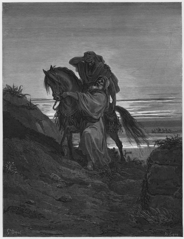 Gustave Dore Bible: Dobrý Samaritán od Gustave Dore