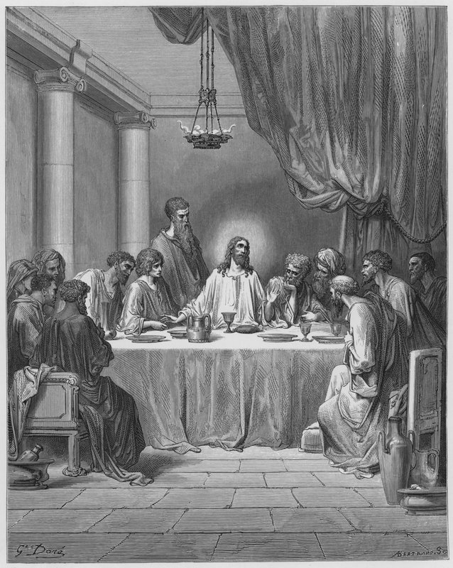 Gustave Dore Bible: Poslední večeře od Gustave Dore