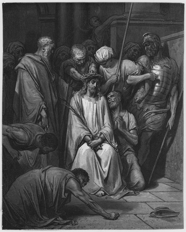 Gustave Dore Bible: Trnová koruna od Gustave Dore