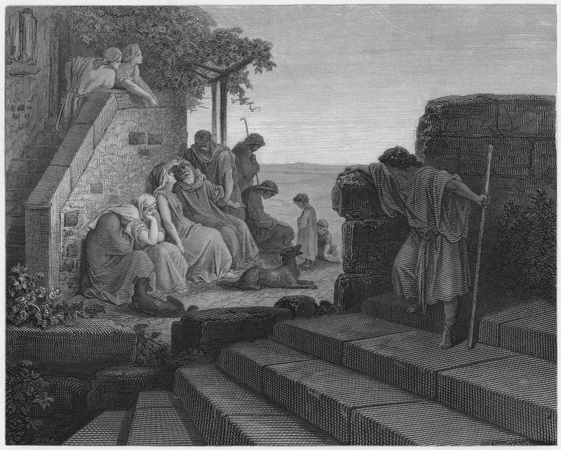 Gustave Dore Bible: Návrat marnotratného syna od Gustave Dore