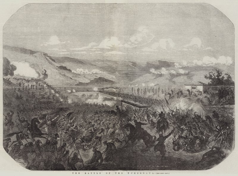 Bitva o Černou od Gustave Dore