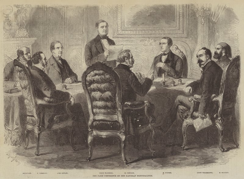 Pařížská konference o Podunajských knížectvích od Gustave Janet
