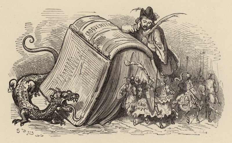 Croquemitaine od Gustave after Dore