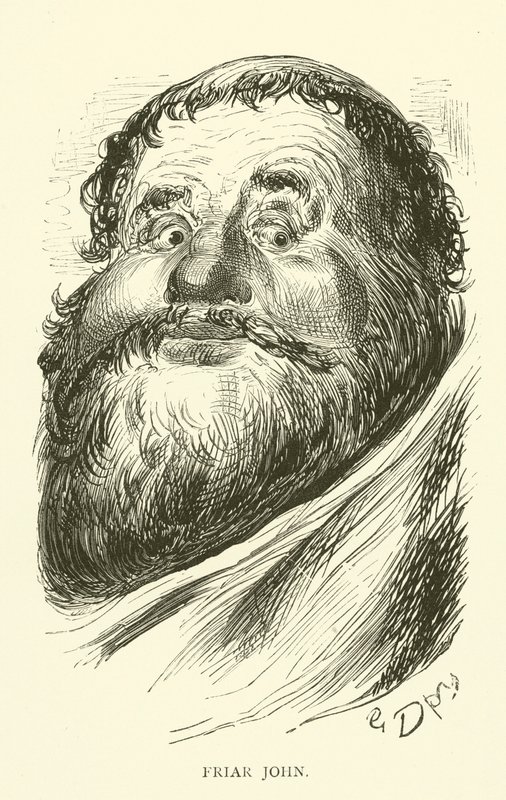 Ilustrace k dílům Rabelaise od Gustave after Dore
