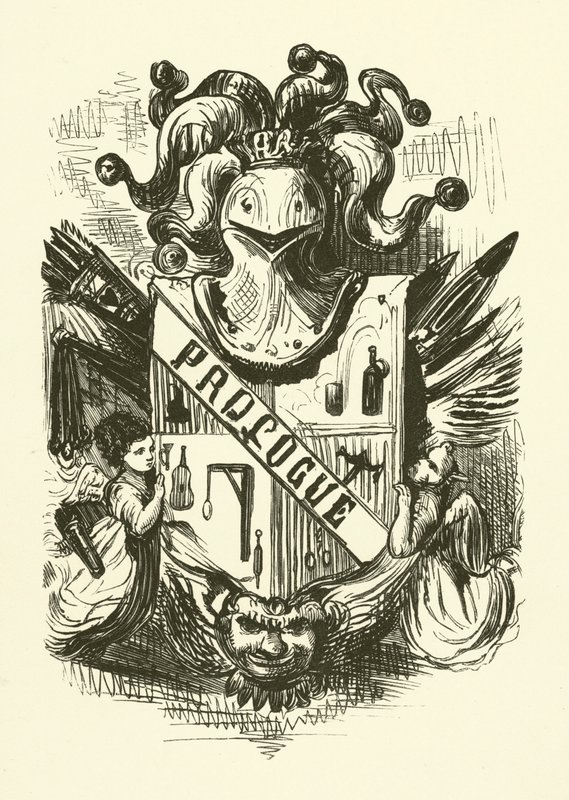 Ilustrace k dílům Rabelaise od Gustave after Dore